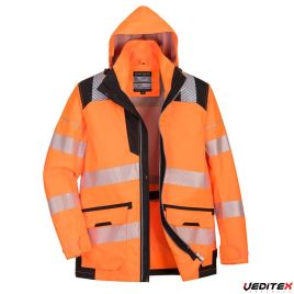 Parka PW3 Hi-Vis 5 en 1- Classe 3 [PW367]