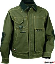 Veste de travail 100% coton CANVAS - BRUXELLES