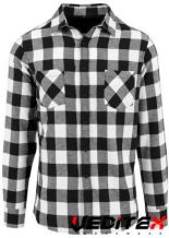 Chemise manche longue homme CHECKED FLANELL SHIRT [BY031]