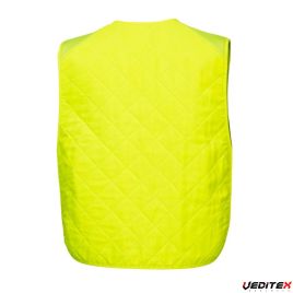 Gilet fluo rafraîchissant