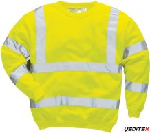 Sweatshirt manches longues haute visibilité - CLASSE 3 [B303]