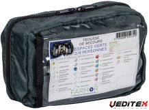 Trousse de secours ESPACES VERTS  2/4 personnes " TRO 8010 TP"