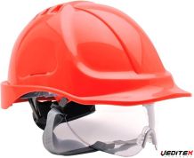 Casque endurance visière intégrée VISOR [POW-PW55/]