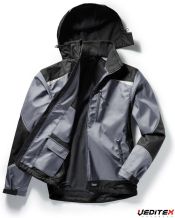 Veste softshell bicolore [W081001]