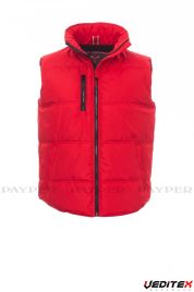 Gilet matelassé et micropolaire unisexe  [000876-0051]