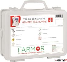 Valise de secours membres sectionnés [VAL2539PP]