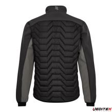 Blouson matelassé combiné à un tissu softshell - ENTIRE