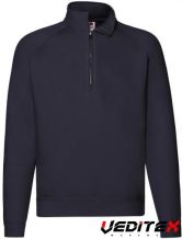 Premium zip neck sweat [SC62032]