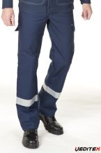 Pantalon multirisques ATEX avec bandes réfléchissantes TECHPROTECT - TECHPN88BR [TECHPN88BR]