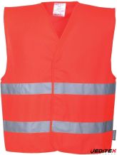 Gilet haute visibilité double ceinture - CLASSE 2