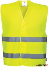 Gilet haute visibilité double ceinture - CLASSE 2 [C474]