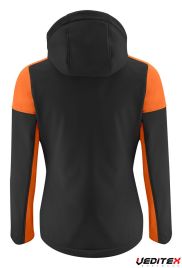 2261066-9030_PrimeSoftshellLady_Black-Orange_Back