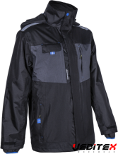 Parka de travail 3 en 1 veste softshell intégrée - WANI [5WAN]