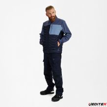 Blouson matelassé combiné à un tissu softshell - ENTIRE