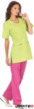 Blouse de travail femme manches courtes - LAURIE [LAURIE]