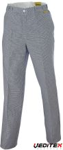 Pantalon cuisinier pied de poule classique - PREMIUM [PANTPREMIUM]