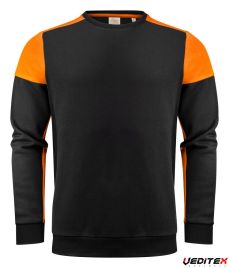 Sweat col rond bicolore homme - PRIME [2262071]