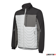 Blouson matelassé combiné à un tissu softshell - ENTIRE