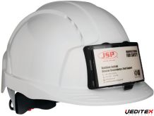 Casque de sécurité ventilé porte-badge incorporé EVOLITE [JSP-AJB173-400/]