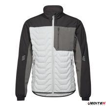 Blouson matelassé combiné à un tissu softshell - ENTIRE