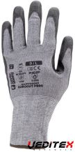Gant de précision anti-coupure et chaleur, enduction PU, CUT F [1CUPF00]