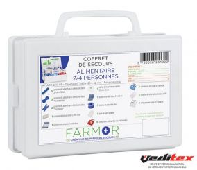 Coffret de secours ALIMENTAIRE 2/4 PERSONNES - AGR 2310 PP 