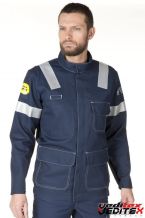 Veste blouson multirisques ATEX avec bandes réfléchissantes - TECHPROTECT - TECHVE88BR [TECHVE88BR]