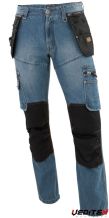Pantalon de travail en Jeans avec genouillères PULS [0306]