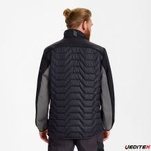 Blouson matelassé combiné à un tissu softshell - ENTIRE
