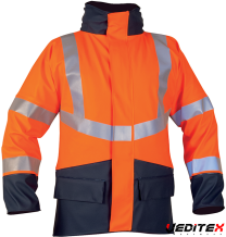Veste de pluie haute visibilité femme –  ATEX / Arc Flash