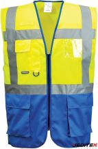 Gilet haute visibilité bi-colore - C476