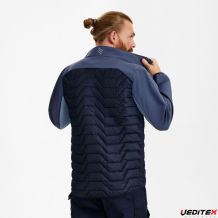 Blouson matelassé combiné à un tissu softshell - ENTIRE