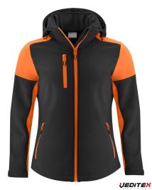 2261066-9030_PrimeSoftshellLady_Black-Orange_Front