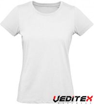 T-shirt manches courtes femme col rond