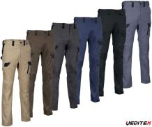 Pantalon de travail multipoches stretch - JEMBER