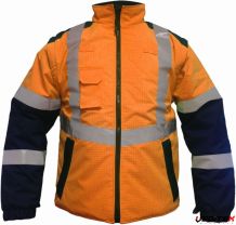 Blouson Haute Visibilité Atex manches amovibles