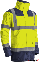 Parka KETA haute visibilité matelassée coutures étanchées
