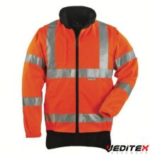 Veste polyester hi-viz ,2/1 manches amovibles / 70520