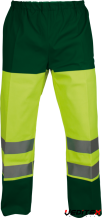 Pantalon de pluie haute visibilité enduction PVC souple, 310 g/m2