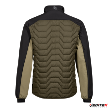 Blouson matelassé combiné à un tissu softshell - ENTIRE