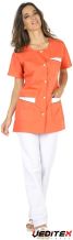 Blouse de travail femme avec manches courtes - CALI [CALI]
