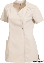 Blouse de travail femme manche courte - ELINA