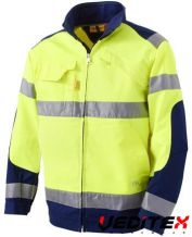 BLOUSON JAUNE / MARINE