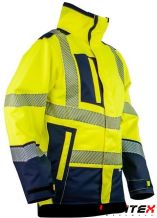 Parka haute visibilité homme éco-responsable