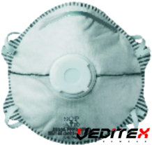 Demi masque filtrant coque - FFP2 [MO23238]
