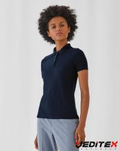 Polo femme 100% coton 180 g/ m2 SAFRAN- BC412 [526.42]