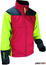 Veste de travail forestier avec protection 8 couches pour utilisation de scie à chaînes ,classe 1 "NEBIAS" [FI127]