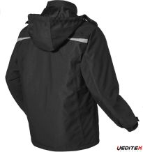 Parka de travail avec triangles réfléchissantes -80040