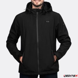 Veste softshell chauffante