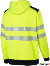 Veste sweat shirt capuche haute visibilité 315 g/m² -0482